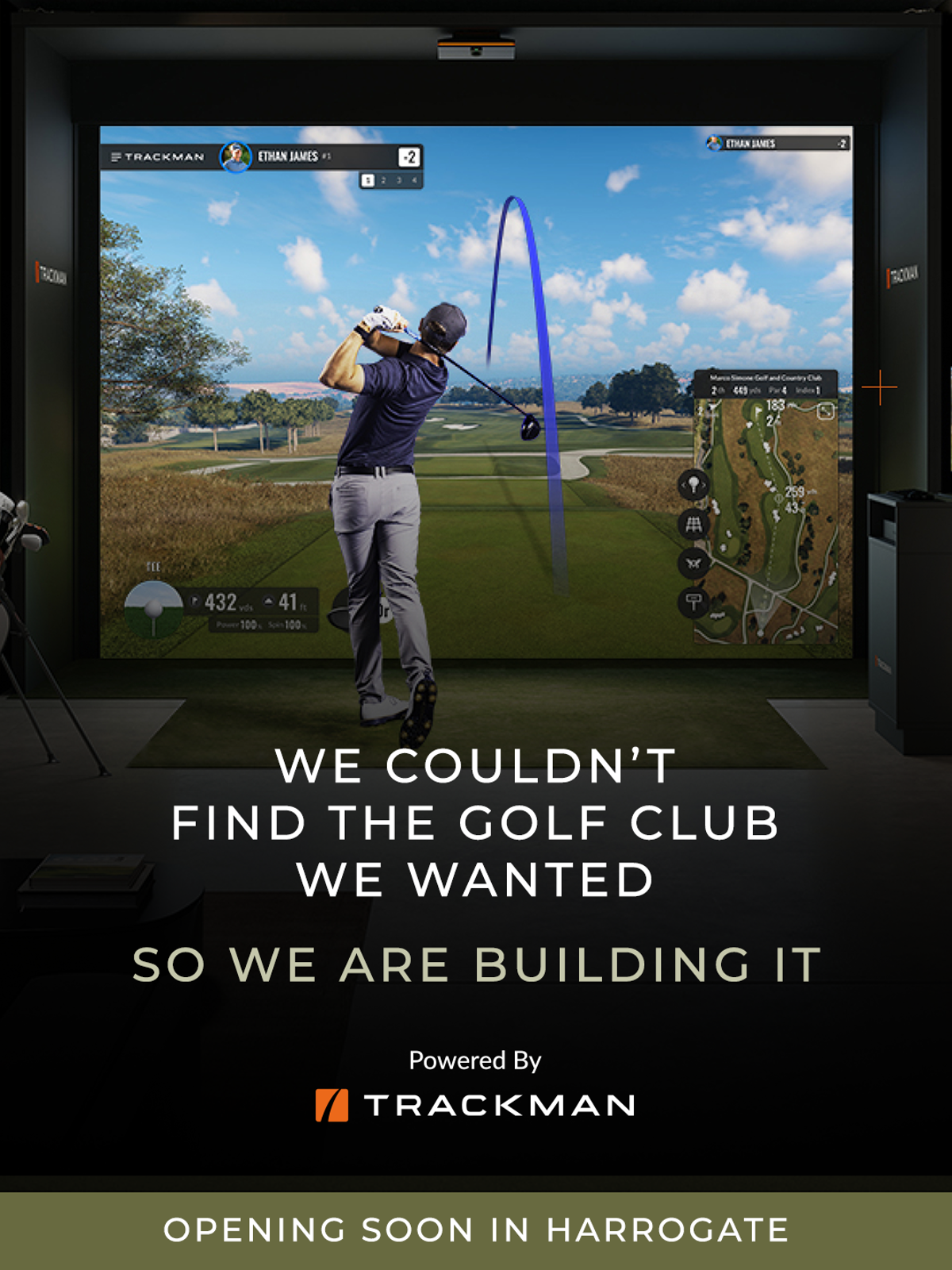 Metric Golf Club screen
